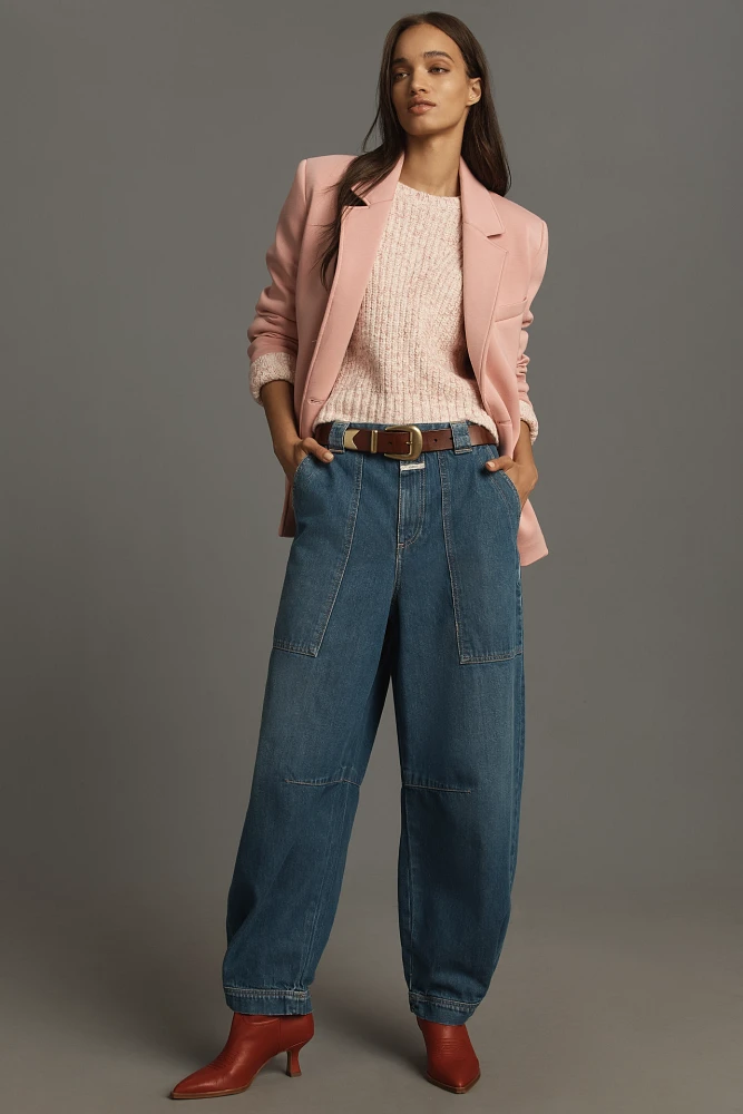 Closed Rhannon Mid-Rise Crop Tapered Jeans