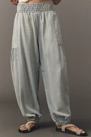 Pilcro High-Rise Balloon Pull-On Jeans