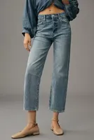 Pistola Cassie High-Rise Straight Crop Leg Jeans