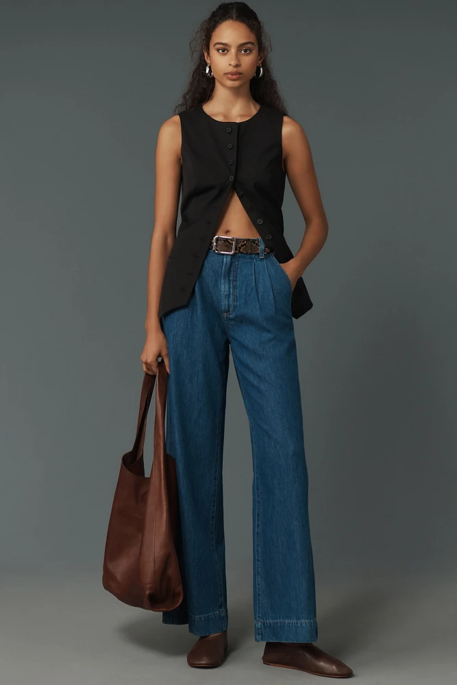 Pistola Victoria High-Rise Wide-Leg Jeans