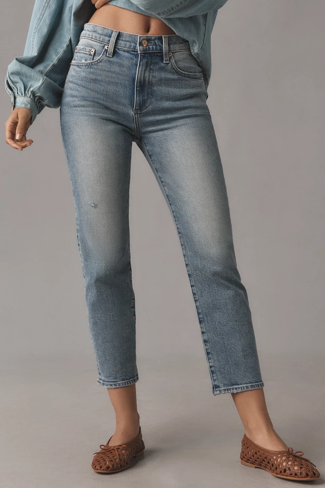 Pistola Monroe High-Rise Cigarette Crop Jeans