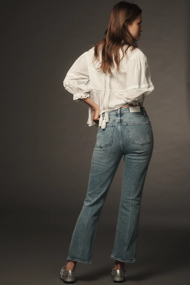 Pistola Lennon High-Rise Crop Bootcut Jeans