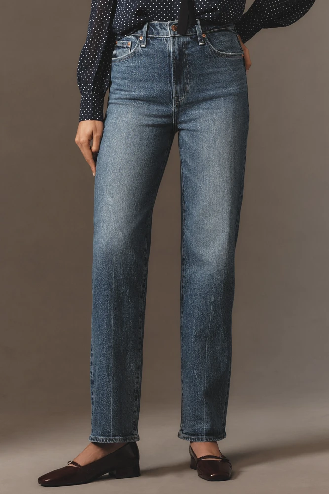 Pistola Cassie Super High-Rise Straight-Leg Jeans