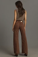 Pistola Penny Seamed High-Rise Wide-Leg Jeans