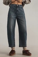 Pistola Turner High-Rise Barrel-Leg Jeans