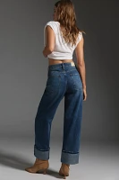 Pistola Ryder High-Rise Wide-Leg Cuffed Jeans