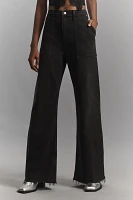 Pistola Penny Utility High-Rise Wide-Leg Jeans