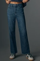 Pistola Cassie High-Rise Crop Straight Jeans