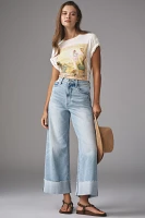 Pistola Lana High Rise Ultra-Wide-Leg Cuffed Jeans