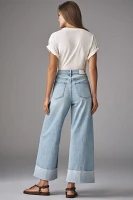 Pistola Lana High Rise Ultra-Wide-Leg Cuffed Jeans