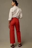 Pistola Penny High-Rise Cropped Wide-Leg Jeans