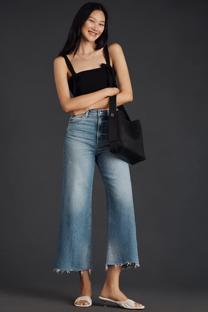Pistola Lana High-Rise Crop Flare Jeans