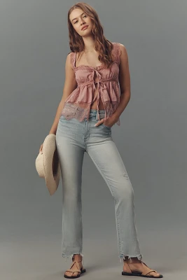 Pistola Lennon High-Rise Crop Flare Jeans