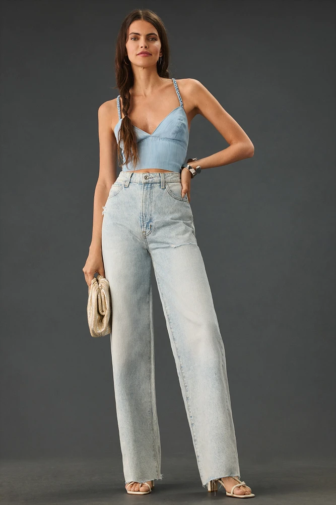 Edwin Nova High-Rise Wide-Leg Jeans