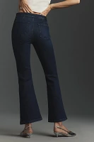 Edwin Lark Pull-On Mid-Rise Flare Jeans