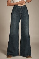 EDWIN Iris Palazzo High-Rise Wide-Leg Jeans