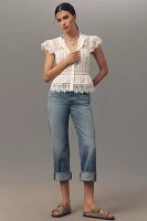 Edwin Sawyer Mid-Rise Boyfriend Jeans