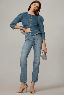 Rolla's Original High-Rise Straight Leg Jeans