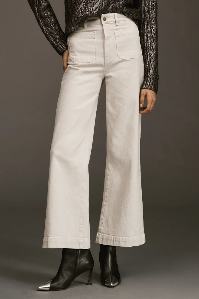 Rolla's Sailor High-Rise Crop Wide-Leg Jeans