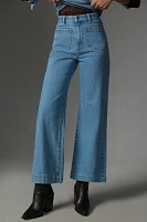 Rolla's Sailor High-Rise Crop Wide-Leg Jeans