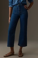 Rolla's Sailor High-Rise Wide-Leg Crop Jeans