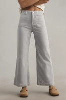 Rolla's Sailor High-Rise Wide-Leg Crop Jeans