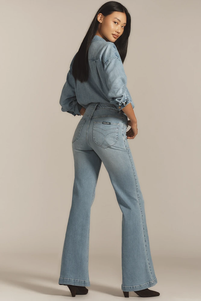 Rolla's Eastcoast Carly High-Rise Flare Jeans