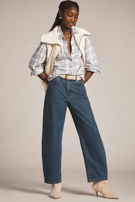 Rolla's Gigi High-Rise Barrel Jeans