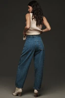 Ética Rose High-Rise Relaxed Pleated Jeans