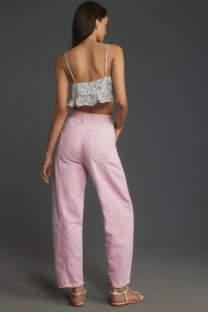 Ética Ellie Utility Barrel High-Rise Tapered Jeans