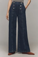 Ética Violette Sailor High-Rise Wide-Leg Jeans