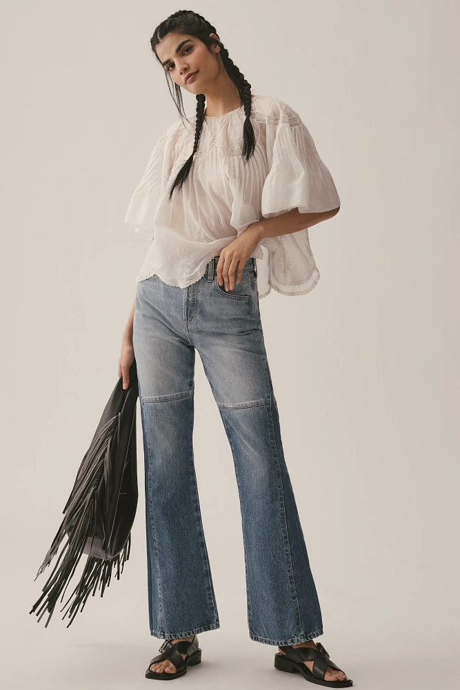 Ética Prairie Reworked High-Rise Modern Bootcut Jeans