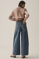 Ética Arden Reworked High-Rise Taper Wide-Leg Jeans