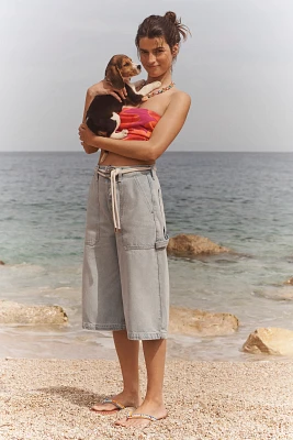 Ética Cedar Mid-Rise Utility Culotte Pants