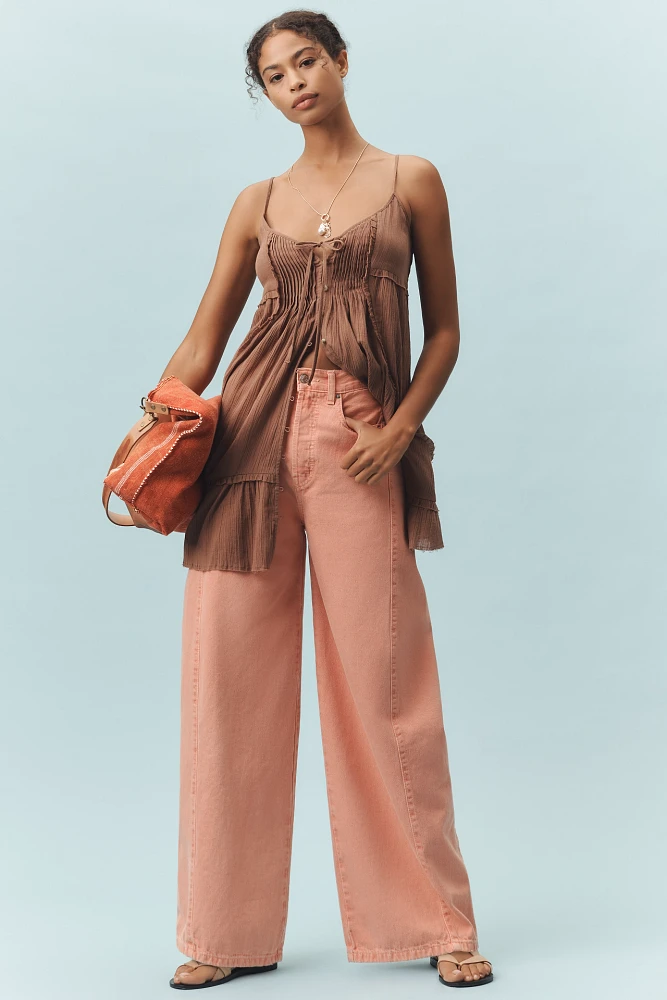 Ética Arden High-Rise Taper Wide-Leg Jeans