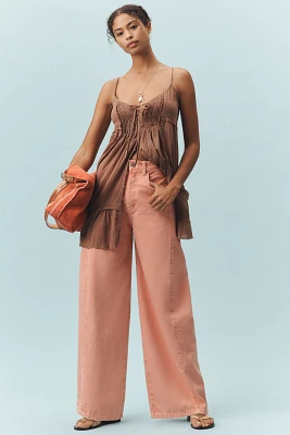 Ética Arden High-Rise Taper Wide-Leg Jeans