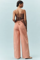 Ética Arden High-Rise Taper Wide-Leg Jeans