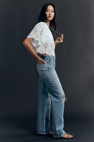 Ética Stanton Mid-Rise Relaxed Wide-Leg Jeans