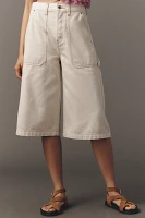 Ética Cedar Utility High-Rise Wide-Leg Culotte Jeans