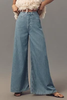 Ética Lauren High-Rise Wide-Leg Jeans