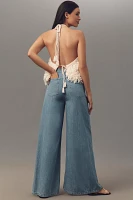 Ética Lauren High-Rise Wide-Leg Jeans