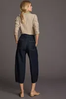 Pilcro Reworked Balloon Mid-Rise Jeans