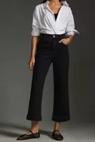 The Skipper High-Rise Crop Wide-Leg Jeans by Pilcro