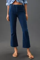 Pilcro Mid-Rise Crop Flare Trouser Jeans