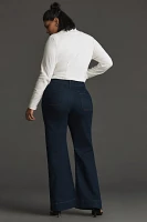 The Colette Denim Full-Length Wide-Leg Jeans by Maeve