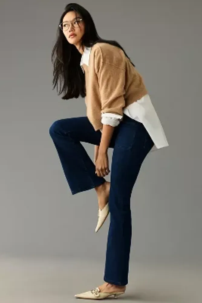 The Icon Low-Rise Flare Jeans by Pilcro