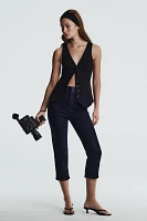 Maeve Rodeo Drive High-Rise Crop Skinny Jeans