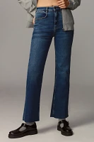 The Annie High-Rise Straight-Leg Jeans by Pilcro