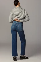 The Annie High-Rise Straight-Leg Jeans by Pilcro