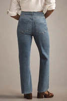 The Annie High-Rise Straight-Leg Jeans by Pilcro